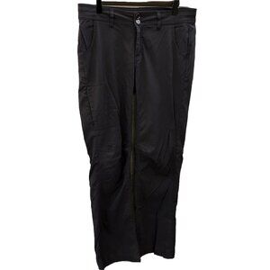 Prana Halle Women's Size 10 Regular Inseam Charcoal Grey Pants 32" x 30"